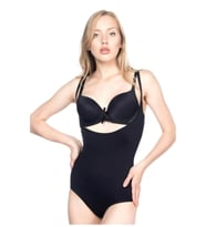SİYAH MI Emay 2811 Göğsü Açık Slip Boy Lazer Korse