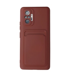 Note 10 Kılıf Kelvin Kartvizitli - Bordo