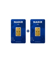 Nadir Gold 24 Ayar 20 Gram Külçe Altın (2 Adet 10 Gram Külçe Altın )