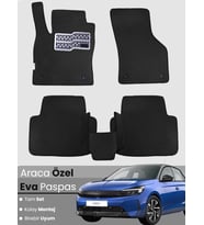 OPEL CORSA F BENZİNLİ (2019-2025) Uyumlu EVA Paspas Tam Set–Araca Özel,Kolay Montaj,Oto Paspas