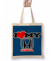 I Love My Honda Bez Çanta Uzun Saplı