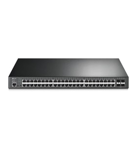 TP-LINK TL-SG3452P 48 PORT GIGABIT + 4X1GB SFP L2+ 384W YONETILEBILIR RACKMOUNT SWITCH  (Karışık)