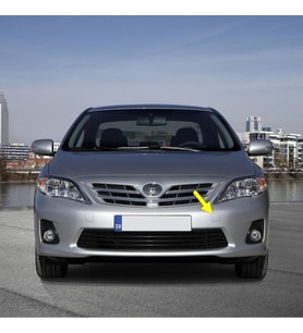 Toyota Corolla 2011-2013 Ön Tampon Sol Çeki Demiri Kapağı 52128-12911
