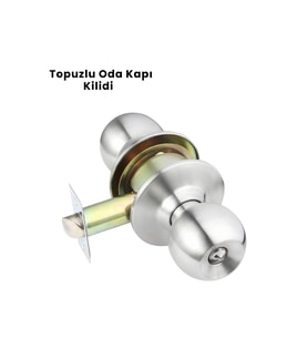 Topuzlu Kapı Kilidi