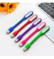 5li Çok Renkli Esnek Taşınabilir Usb Kitap Okuma Aydınlatma Ledi Gece Lambası Leptop-Notebook Uyumlu