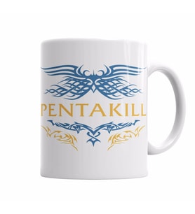 League of Legends PENTAKILL Kupa Bardak Porselen