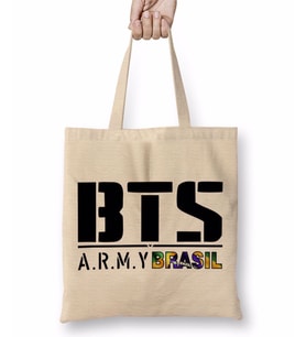 Bts Army Brasil Bez Çanta Uzun Saplı