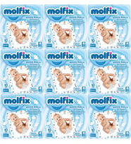 Molfix Bebek Bakım Alt Açma Örtüsü 9 Lu Set 90 Adet (9Pk*10)