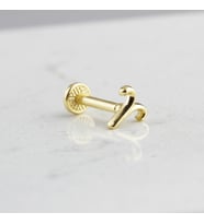 Glorria Altın Koç Burcu Tragus Piercing