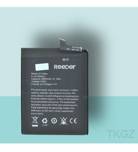 Tkgz - REEDER S19 MAX Uyumlu Pil - Servis Sıfır