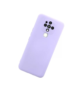 Tecno Camon 16 Kılıf Nano İçi Kadife Silikon - Lila