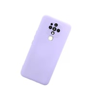 Tecno Camon 16 Kılıf Nano İçi Kadife Silikon - Lila