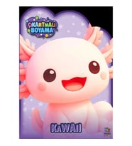 Kawaii Zamanı – Çıkartmalı Boyama Kitabı