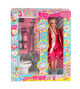 OYD-02387 Bebek ve Banyo Oyun Seti -Oydaş Oyuncak