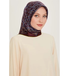 84 Armine Twill İpek Eşarp 9213D