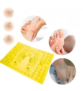 Acupressure Ayak Paspası ve Ayak Refleksoloji Yumuşak Duyu Matı Sarı Renk
