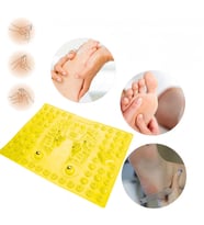 Acupressure Ayak Paspası ve Ayak Refleksoloji Yumuşak Duyu Matı Sarı Renk