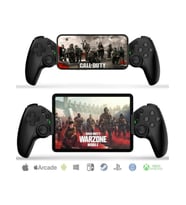 D9 Telefon Tablet Gamepad Bluetooth Kontroller 5.2 Kablosuz Android iOS PS4 Switch PC (Siyah)