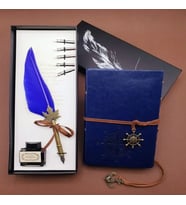 Dodes Deri Defter ve Tüylü Kalem