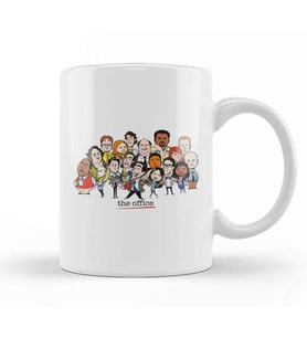 The Office Cast Tv Kupa Bardak Porselen