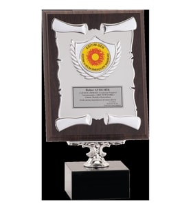 ODAK KUPA - Ahşap Plaketler - PL-038 A - 18x24 cm