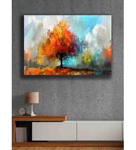 Koç stüdyo Modern tasarım kanvas tablo 50x70 (Çok Renkli)