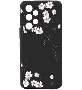 Lavreduar Galaxy A73 ile Uyumlu UV Baskıya Uygun Telefon Kılıfı - Şeffaf Silikon, Dayanıklı, Renk Solmaz, Çizilmelere Karşı Koruma, Ultra Hafif, Cihazınıza Mükemmel Uyum (sakura)