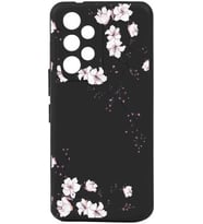 Lavreduar Galaxy A73 ile Uyumlu UV Baskıya Uygun Telefon Kılıfı - Şeffaf Silikon, Dayanıklı, Renk Solmaz, Çizilmelere Karşı Koruma, Ultra Hafif, Cihazınıza Mükemmel Uyum (sakura)
