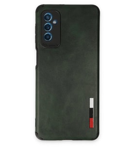 Durukar® Samsung Galaxy M52 5G Kılıf Loop Deri Silikon - Yeşil