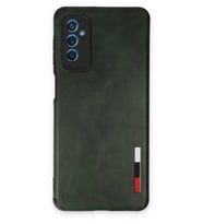 Durukar® Samsung Galaxy M52 5G Kılıf Loop Deri Silikon - Yeşil