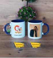 Grafiker Kupa Bardak Lacivert Fotoğraflı Grafikere Hediye