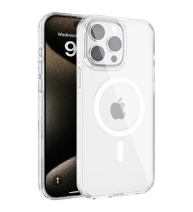 İphone 15 Gleam Pc Sert Magsafe Kılıf - Şeffaf