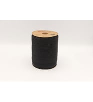 Biyelli Saten İpli Biye Siyah 13MM