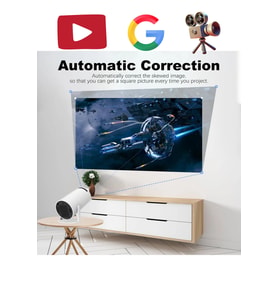 Ultra HD Taşınabilir Android Projeksiyon, WiFi Uyumlu, Yüksek Kalite