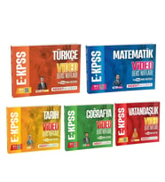 İndeks Akademi 2026 EKPSS Video Ders Notları Seti 5 Kitap