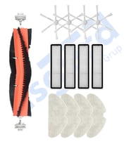 Dreame D10S, D10S PRO, D9 MAX GEN2 Uyumlu 1 Ana Fırça 4 Yan Fırça 4 Filtre 4 Mop PKT-iasgf0000191