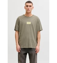 Jack & Jones JJFRANK Erkek Tişört Bisiklet Yaka Kısa Kollu (Haki)