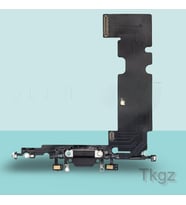 Apple İphone 8 PLUS Full Şarj Soketi Filmi FLEX (SİYAH)
