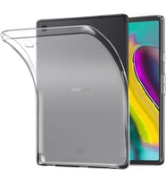 Samsung Galaxy Tab A7 10.4 T500 T505 T507 Kılıf Tablet Hibrit Silikon Case (Renksiz)