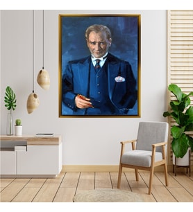 ÇERÇEVELİ ATATÜRK TABLO S625