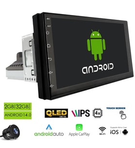 MEGAVOX MGX-703 Android Tek Dın 7 İnç 2+32GB BT/USB/GPS/Radyo/IPS Ekran/Geri Görüş Kamerası