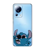 Xiaomi Mi 13 Lite Uyumlu Stitch Desenli Şeffaf Telefon Kılıfı
