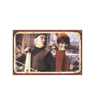 Yeşilçam Temalı Retro Ahşap Poster