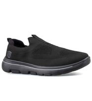 Trendy shose-2691 Merdane Triko akua (Siyah)