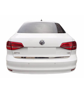 Volkswagen Jetta Formlu Krom Bagaj Alt Çıta 2014 ve Üzeri Paslanm