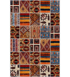 Eliana Home Baskılı, Yıkanabilir Kaymaz Taban Salon Halısı LNA1530-HT1518 100x150 cm (Kırmızı)