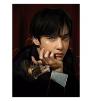 Taehyung X Mafia Tablo Ahşap Poster Dekoratif Kod3489