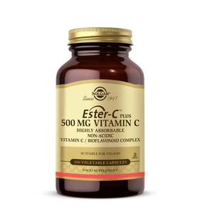 Solgar Ester-C Plus 500 mg Vitamin C 100 Kapsül