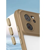Newface Xiaomi Mi 13T Pro Kılıf Penta Silikon Kılıf - Çöl Titanyum