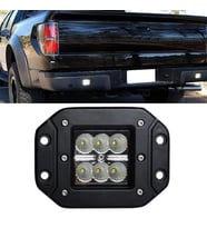 Off Road Led Projektör Çalışma Sis Lambası Gömme Tip Beyaz 6 Ledli ONG29